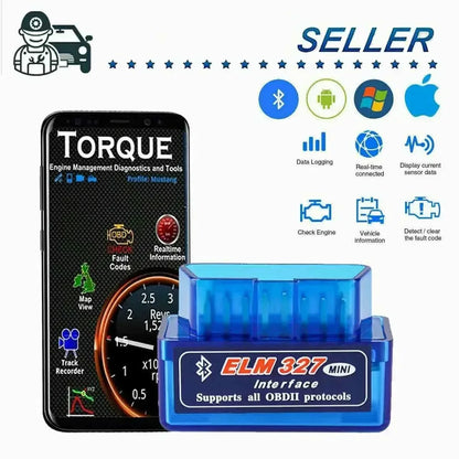 Wireless Bluetooth OBD2 Diagnostic Tool