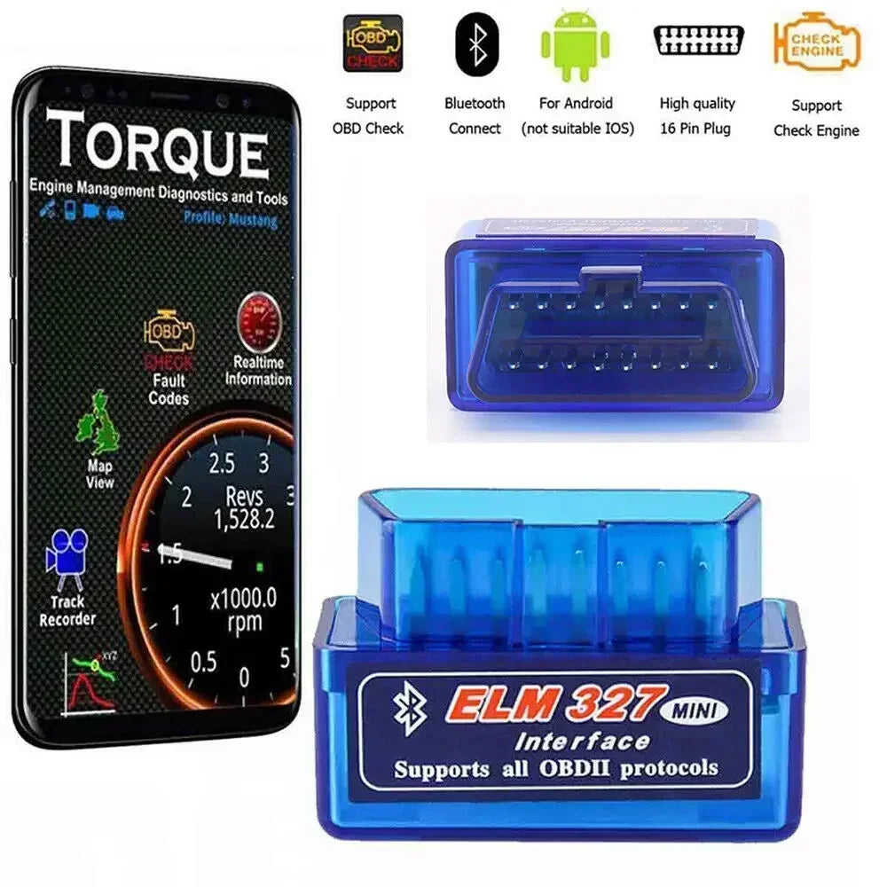 Wireless Bluetooth OBD2 Diagnostic Tool